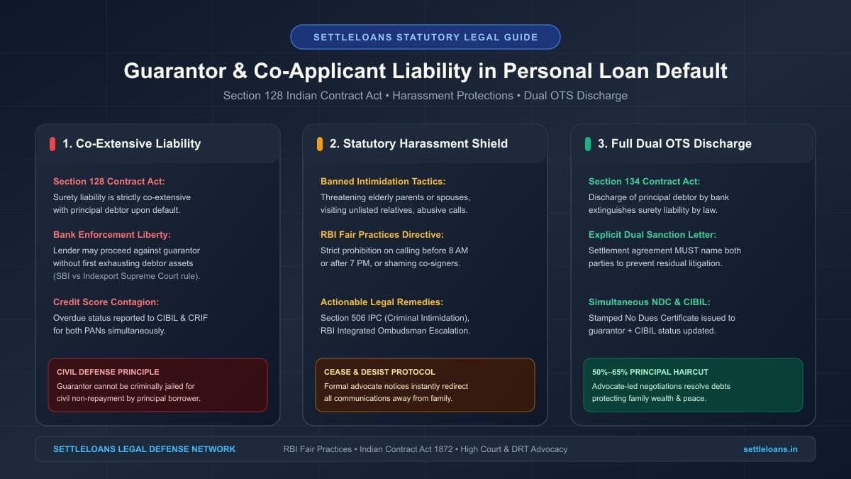 Guarantor and Co-Applicant Liability in Personal Loan Default