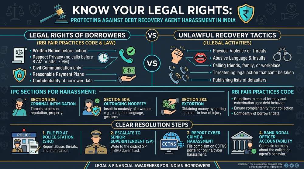 Police Complaint Against Recovery Agent Harassment Legal Guide