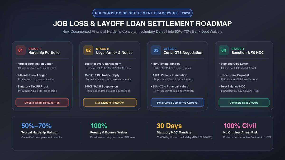 Job Loss and Layoff Loan Settlement Process, Hardship Portfolio Checklist, and OTS Haircut Guide